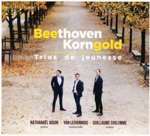 Nathanael Gouin - Beethoven/Korngold: Trios De Jeunesse in the group CD / Klassiskt,Övrigt at Bengans Skivbutik AB (3760923)