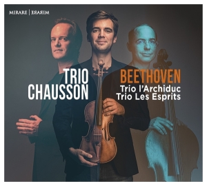 Trio Chausson - Beethoven: Trio L'archiduc/Trio Les Esprits in the group CD / Klassiskt,Övrigt at Bengans Skivbutik AB (3760925)