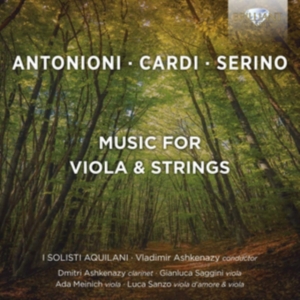 Antonioni Francesco Cardi Mauro - Music For Viola & Strings in the group Externt_Lager / at Bengans Skivbutik AB (3761941)