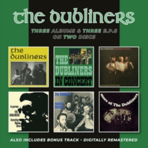 Dubliners - Three Albums & Three Eps in the group CD / Irländsk Musik,Pop-Rock at Bengans Skivbutik AB (3802646)