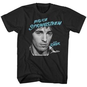 Bruce Springsteen - River 2016 Uni Bl T-Shirt in the group MERCHANDISE / T-shirt / Pop-Rock at Bengans Skivbutik AB (3804721r)