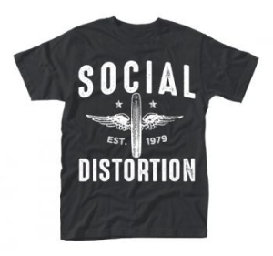 Social Distortion - T/S Winged Wheel (M) in the group OTHER / MK Test 6 at Bengans Skivbutik AB (3815418)