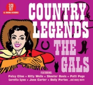 Various Artists - Country Legends - The Gals in the group CD / Country,Pop-Rock at Bengans Skivbutik AB (3846208)
