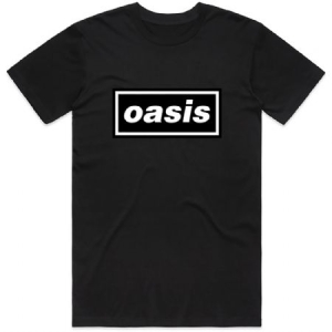 Oasis/ Oasis Unisex Tee: Decca Logo (L)  in the group OTHER / MK Test 6 at Bengans Skivbutik AB (3863532)