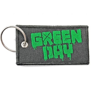 Green Day - Green Day Keychain: Logo (Double Sided Patch) in the group OTHER / MK Test 7 at Bengans Skivbutik AB (3880834)