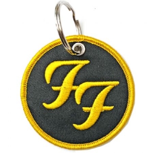 Foo Fighters - Foo Fighters Keychain: Circle Logo (Doub in the group MERCHANDISE / Merch / Pop-Rock at Bengans Skivbutik AB (3880845)