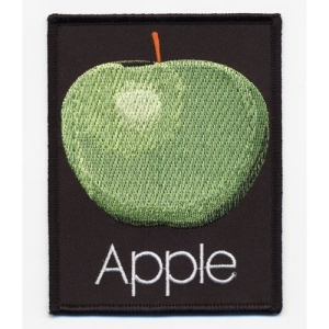 The Beatles - Apple Records Logo Standard Patch in the group MERCHANDISE / Accessoarer / Pop-Rock at Bengans Skivbutik AB (3881746)