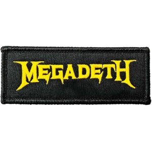 Megadeth - Logo Woven Patch in the group MERCHANDISE / Patch / Heavy Metal at Bengans Skivbutik AB (3882211)