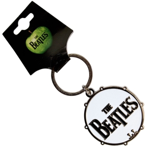 The Beatles - Drum Logo Keychain in the group MERCHANDISE / Keyring / Pop-Rock at Bengans Skivbutik AB (3882384)