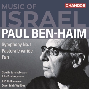 Ben-Haim Paul - Music Of Israel - Symphony No. 1 P in the group OUR PICKS / Christmas gift tip CD at Bengans Skivbutik AB (3904001)