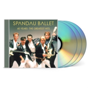 Spandau Ballet - 40 Years - The Greatest Hits in the group CD / Pop-Rock at Bengans Skivbutik AB (3915936)