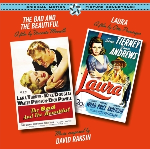 David Raksin - Bad And The Beautiful & Laura in the group CD / Film-Musikal at Bengans Skivbutik AB (3920715)