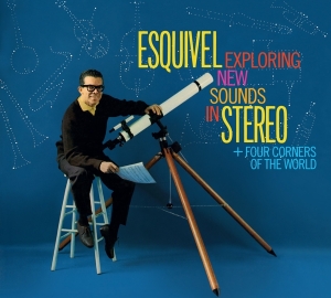 Juan Garcia Esquivel - Exploring New Sounds In Stereo / Four Corners Of The World in the group CD / Pop-Rock at Bengans Skivbutik AB (3921450)