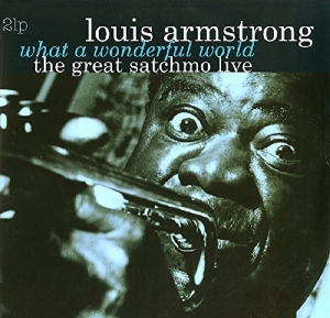 Louis & His All Sta Armstrong - Great Satchmo Live/What A Wonderful World in the group OUR PICKS /  Christmas gift tip Vinyl at Bengans Skivbutik AB (3930392)