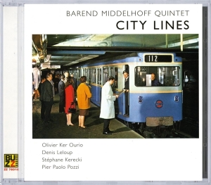 Barend -Quint Middelhoff - City Lights in the group CD / Jazz at Bengans Skivbutik AB (3933318)