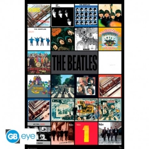 The Beatles - Albums Poster 91,5x61 in the group MERCHANDISE / Merch / Pop-Rock at Bengans Skivbutik AB (3939644)