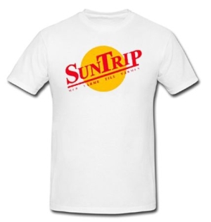 Suntrip - Suntrip T-Shirt Med Värme Mot Värmen in the group OTHER / Merchandise at Bengans Skivbutik AB (3940417)