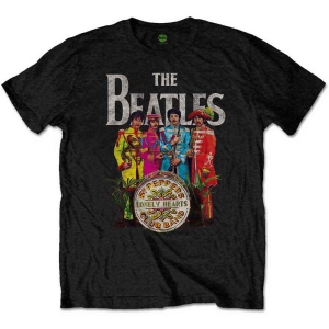 Beatles - Sgt Pepper Uni Bl T-Shirt in the group MERCHANDISE / T-shirt / Pop-Rock at Bengans Skivbutik AB (3944453r)