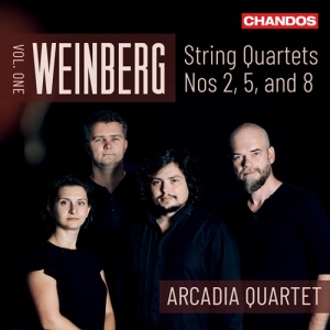 Weinberg Mieczyslaw - String Quartets, Vol.1 - Nos. 2, 5, in the group Externt_Lager / at Bengans Skivbutik AB (3949106)