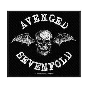 Avenged Sevenfold - Death Bat Standard Patch in the group MERCHANDISE / Patch / Heavy Metal at Bengans Skivbutik AB (3959889)
