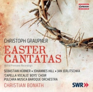 Graupner Christoph - Easter Cantatas in the group Externt_Lager / at Bengans Skivbutik AB (3971864)