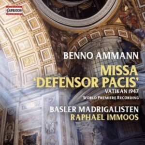 Ammann Benno - Missa 'Defensor Pacis' in the group Externt_Lager / at Bengans Skivbutik AB (3971865)
