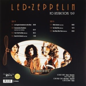 Led Zeppelin - No Restrictions '69 in the group VINYL / Hårdrock at Bengans Skivbutik AB (3974373)