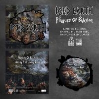 Iced Earth - Plagues Of Babylon (Pic Disc Shaped in the group VINYL / Hårdrock at Bengans Skivbutik AB (3982298)