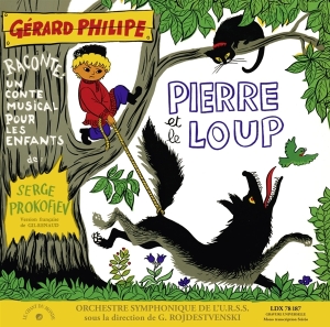 Gerard Philipe - Pierre Et Le Loup in the group VINYL / Barnmusik,Dance-Techno at Bengans Skivbutik AB (3987124)