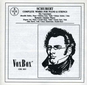 Schubert Franz - Complete Works For Piano & Strings in the group Externt_Lager /  at Bengans Skivbutik AB (3994506)