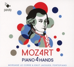 Knut Jacques - Mozart Piano 4 Hands in the group CD / Klassiskt,Övrigt at Bengans Skivbutik AB (3995058)