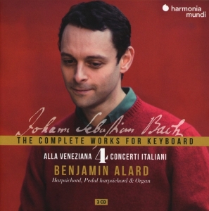 Benjamin Alard - Bach: The Complete Works For Keyboard 4: Alla Veneziana in the group CD / Klassiskt,Övrigt at Bengans Skivbutik AB (3995059)