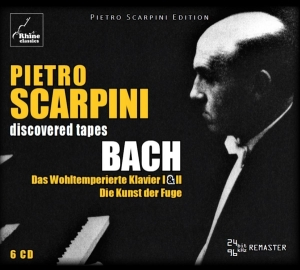 Pietro Scarpini - Scarpini Plays Bach in the group CD / Klassiskt,Övrigt at Bengans Skivbutik AB (3995325)