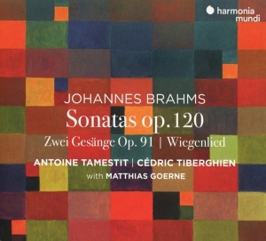 Tamestit Antoine/Cédric Tiberghien/Matthias Goerne - Brahms: Viola Sonatas Op. 120 in the group CD / Klassiskt,Övrigt at Bengans Skivbutik AB (3995338)