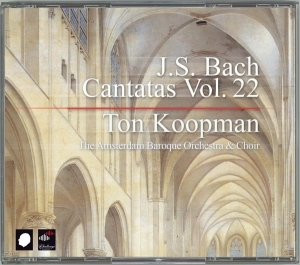 Amsterdam Baroque Orchestra & Ton Koopman - J.S. Bach: Cantatas Vol. 22 in the group CD / Klassiskt,Övrigt at Bengans Skivbutik AB (3995417)