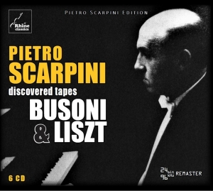 Pietro Scarpini - Plays Busoni And Liszt in the group CD / Klassiskt,Övrigt at Bengans Skivbutik AB (3996005)