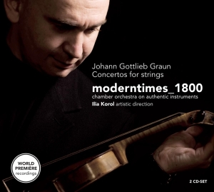 J.G. Graun - Concertos For Strings in the group CD / Klassiskt,Övrigt at Bengans Skivbutik AB (4000728)