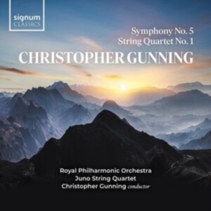 Gunning Christopher - Symphony No. 5 & String Quartet No. in the group Externt_Lager / at Bengans Skivbutik AB (4017843)