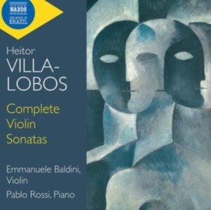 Villa-Lobos Heitor - Complete Violin Sonatas in the group Externt_Lager / at Bengans Skivbutik AB (4017889)