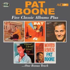 Boone Pat - Five Classic Albums Plus in the group CD / Irländsk Musik,Pop-Rock at Bengans Skivbutik AB (4028039)