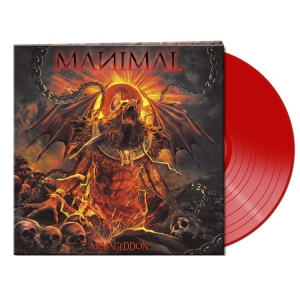 Manimal - Armageddon (Red Vinyl Lp) in the group OTHER / / at Bengans Skivbutik AB (4029695)