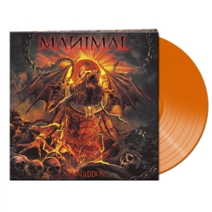Manimal - Armageddon (Orange Vinyl Lp) in the group OTHER / / at Bengans Skivbutik AB (4029696)
