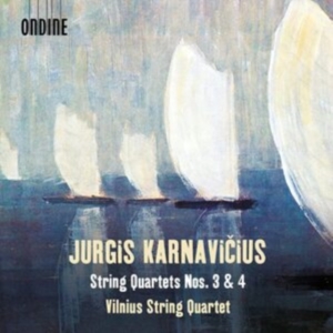 Karnavicius Jurgis - String Quartets Nos. 3 & 4 in the group Externt_Lager / at Bengans Skivbutik AB (4030038)