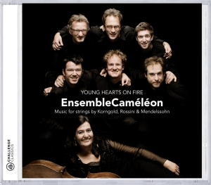 Ensemble Cameleon - Young Hearts On Fire in the group CD / Klassiskt at Bengans Skivbutik AB (4045990)