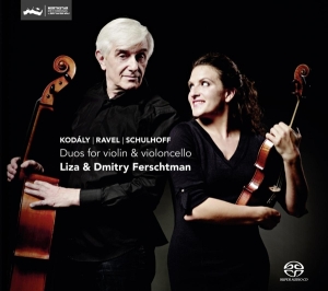 Liza & Dmitry Ferschtman - Duos For Violin & Violoncello in the group CD / Klassiskt,Övrigt at Bengans Skivbutik AB (4046179)