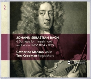 Catherine Manson - 6 Sonatas For Harpsichord & Violin Bwv 1014-1019 in the group CD / Klassiskt,Övrigt at Bengans Skivbutik AB (4046246)