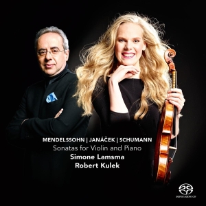 Simone Lamsma - Sonatas For Violin & Piano in the group CD / Klassiskt,Övrigt at Bengans Skivbutik AB (4047240)