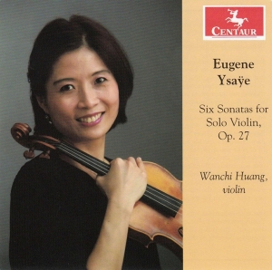 Huang Wanchi - Six Sonatas For Solo Violin Op.27 in the group CD / Klassiskt,Övrigt at Bengans Skivbutik AB (4047888)