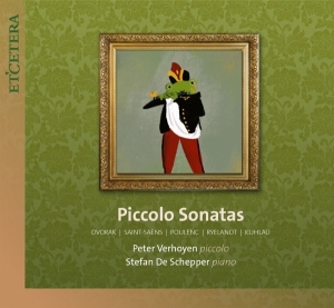 Peter Verhoyen - Piccolo Sonatas in the group CD / Klassiskt,Övrigt at Bengans Skivbutik AB (4051371)