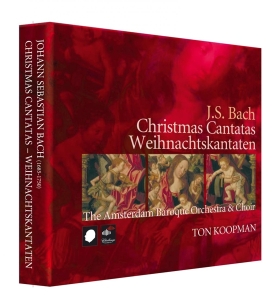 Amsterdam Baroque Orchestra & Ton Koopman - Bach: Christmas Cantatas in the group OTHER / Övrigt / at Bengans Skivbutik AB (4051579)
